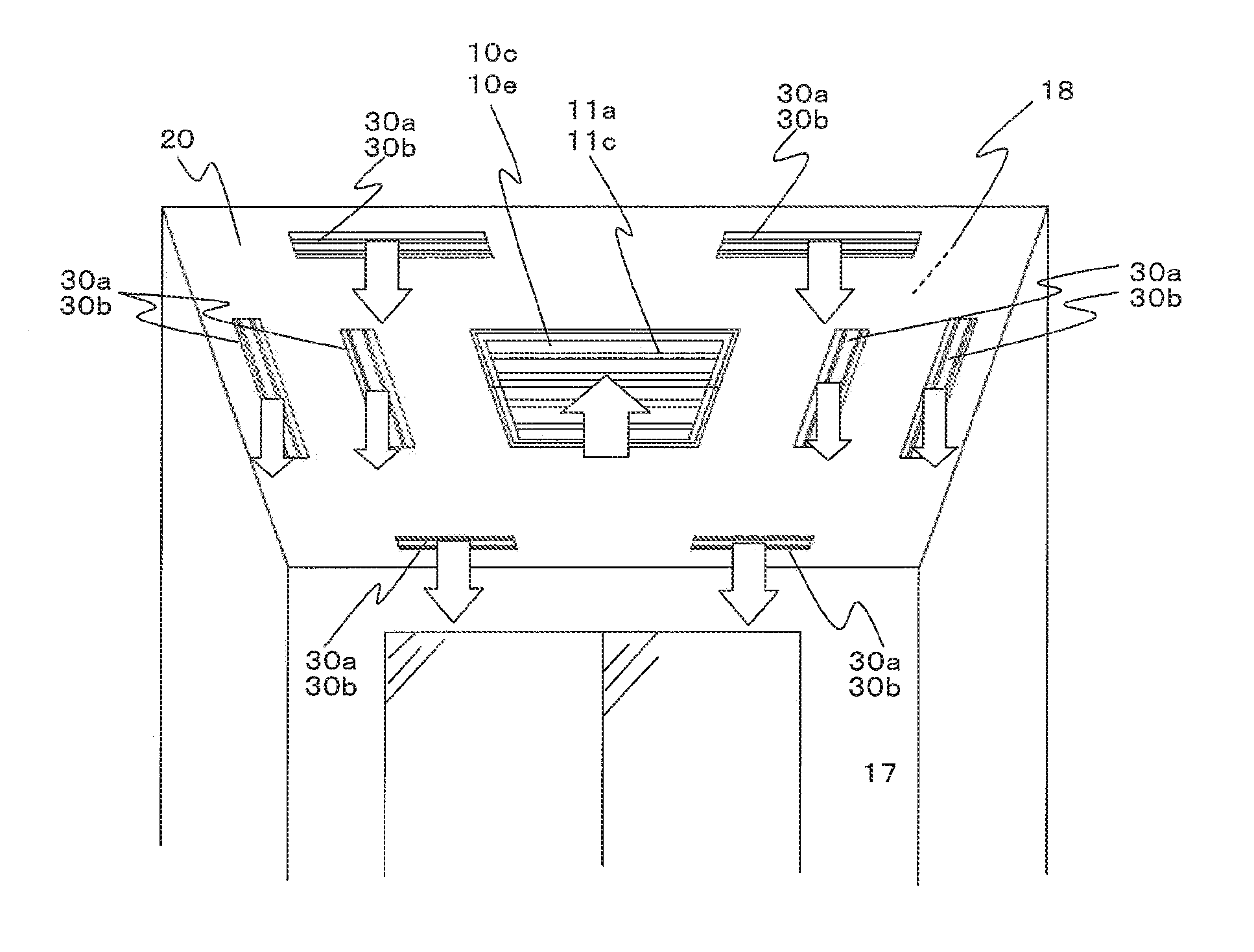 Air-Conditioning Apparatus and Configuration of Installation of Same