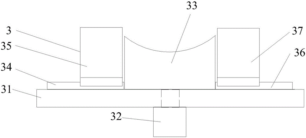 Prism magnetorheological polishing device