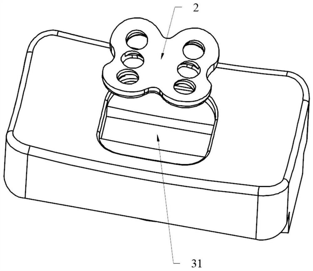 Assembling kit for installing anti-withdrawing ring and assembling method thereof