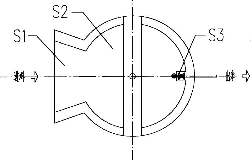 Pretreatment system and method for raw anaerobic fermentation material