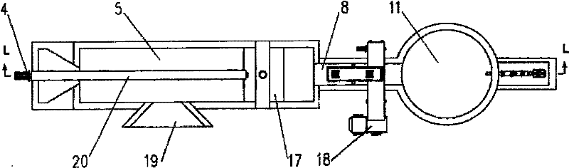 Pretreatment system and method for raw anaerobic fermentation material