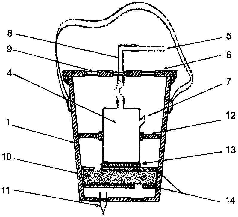 Rechargeable craniocerebral injury operation suction device for field operation emergency