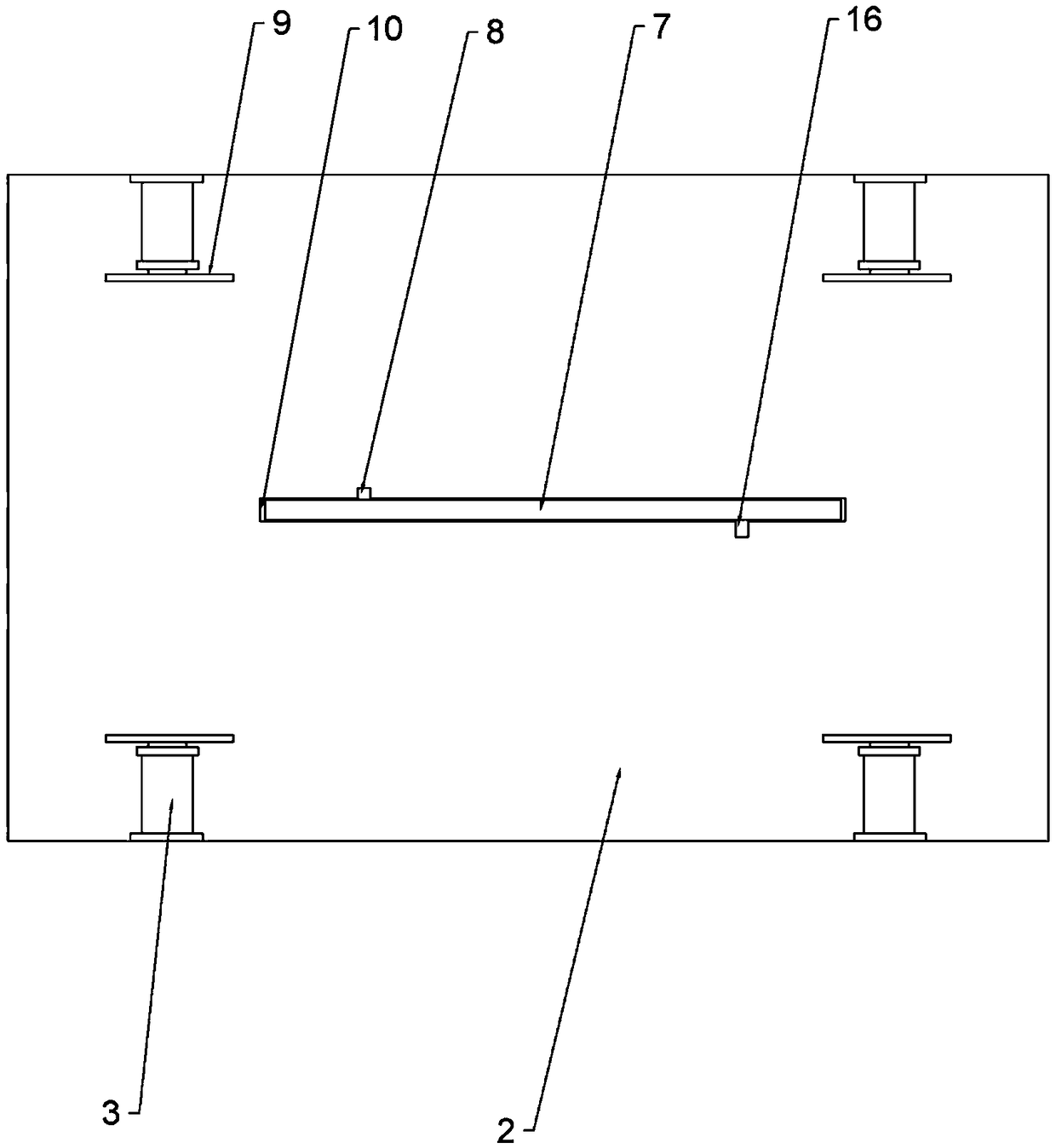 Straight seam automatic welding device