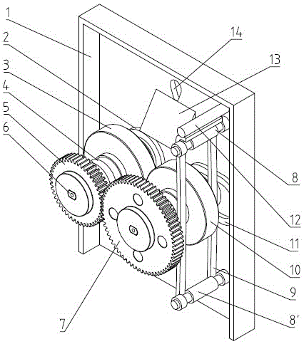 Material rolling device for online grain moisture meter