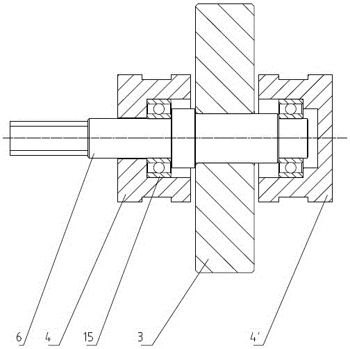 Material rolling device for online grain moisture meter