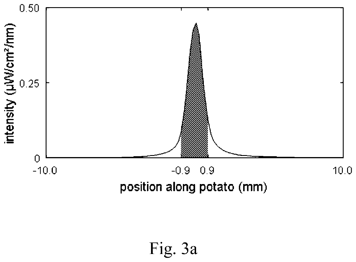 System and method for the detection of acrylamide precursors in raw potatoes and potato-based food products