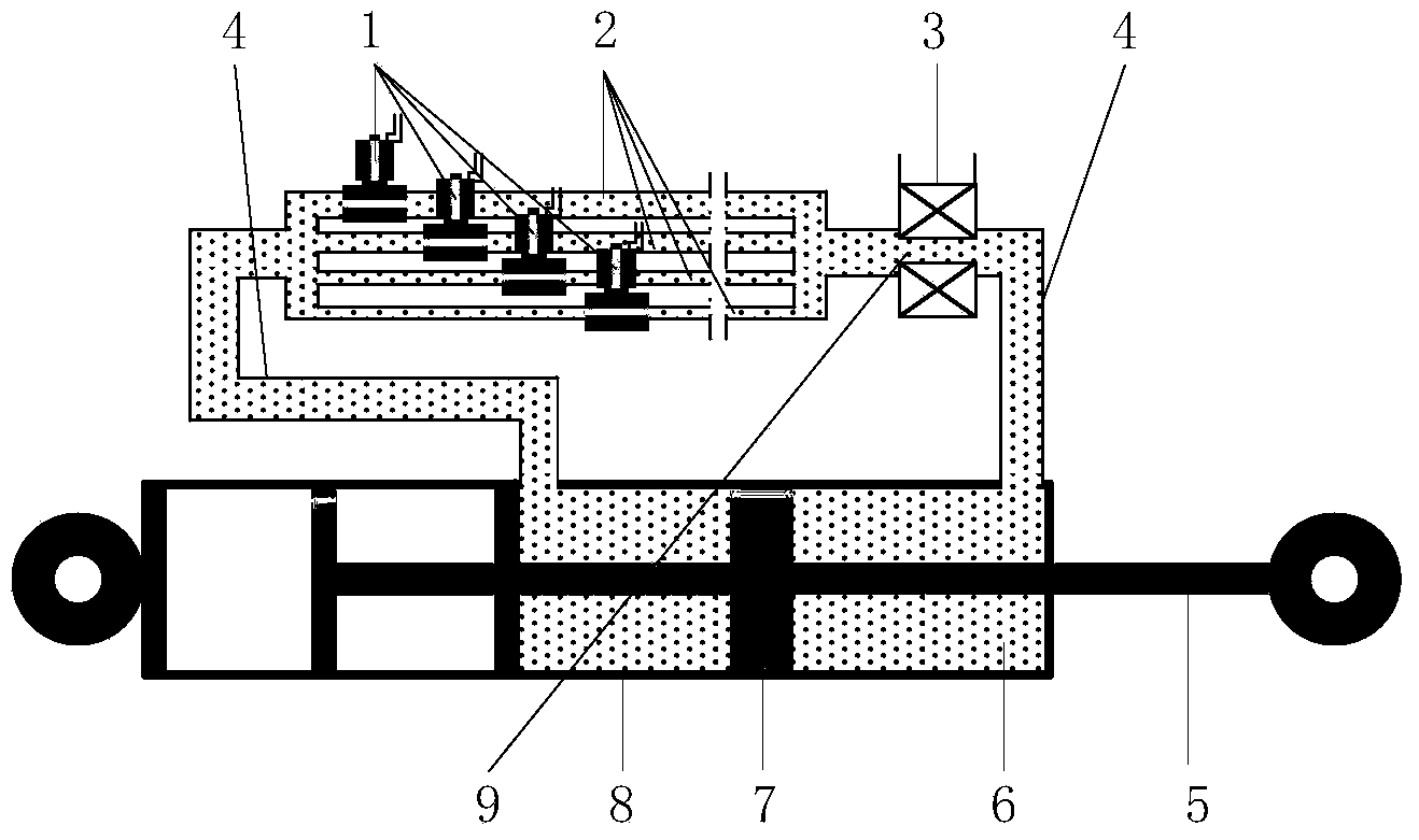 Inerter and damping controllable magneto-rheological inerter device and control method thereof