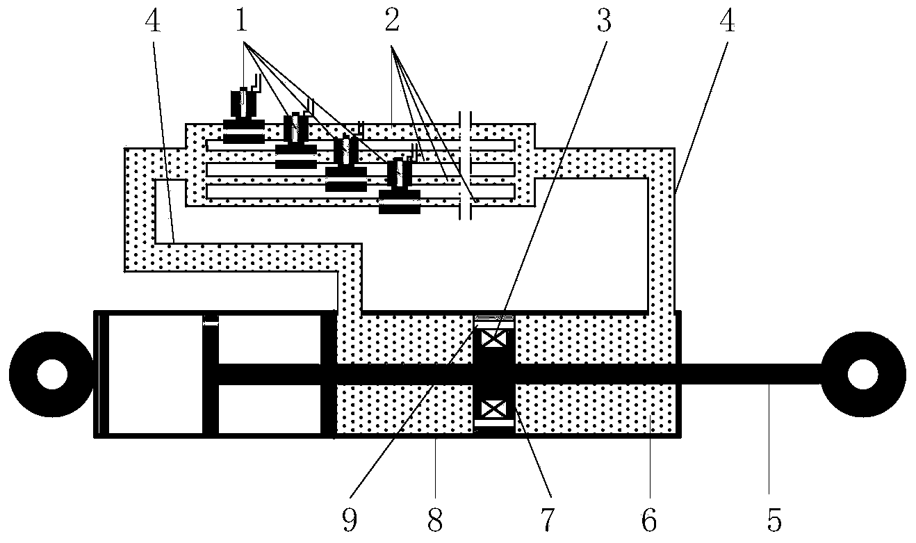 Inerter and damping controllable magneto-rheological inerter device and control method thereof