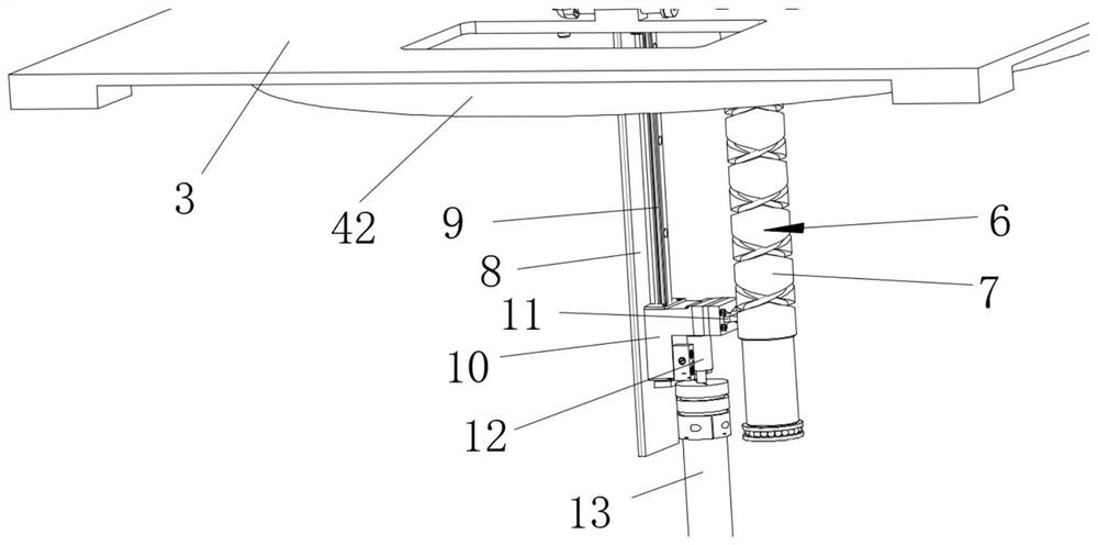 Dryer with floating drying chamber