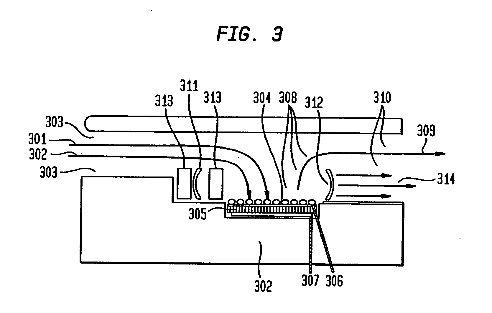 Surface catalyst infra red laser