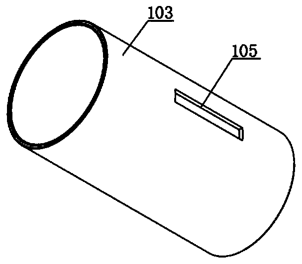 Bypass flow guiding sieve tube