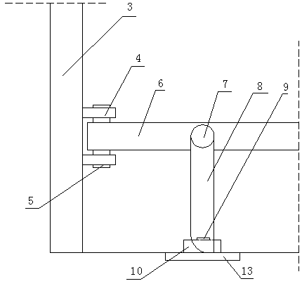 Bus wheelchair limiting device