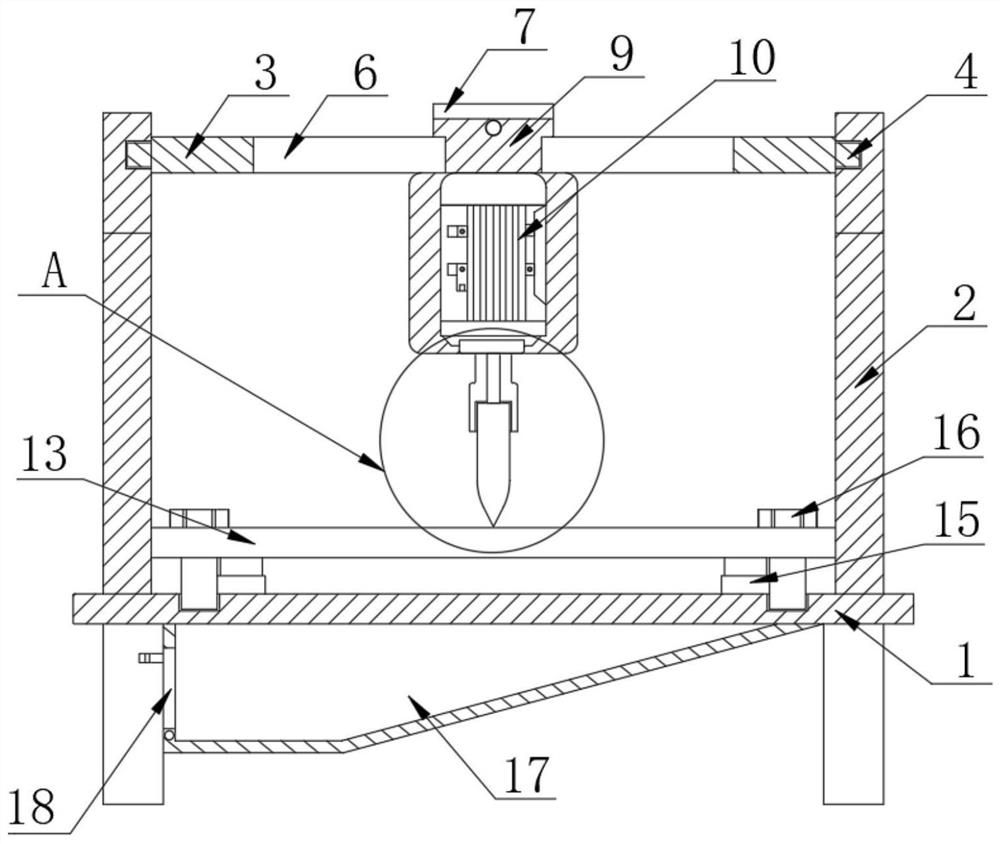 Electrical perforating device for electrical construction and using method