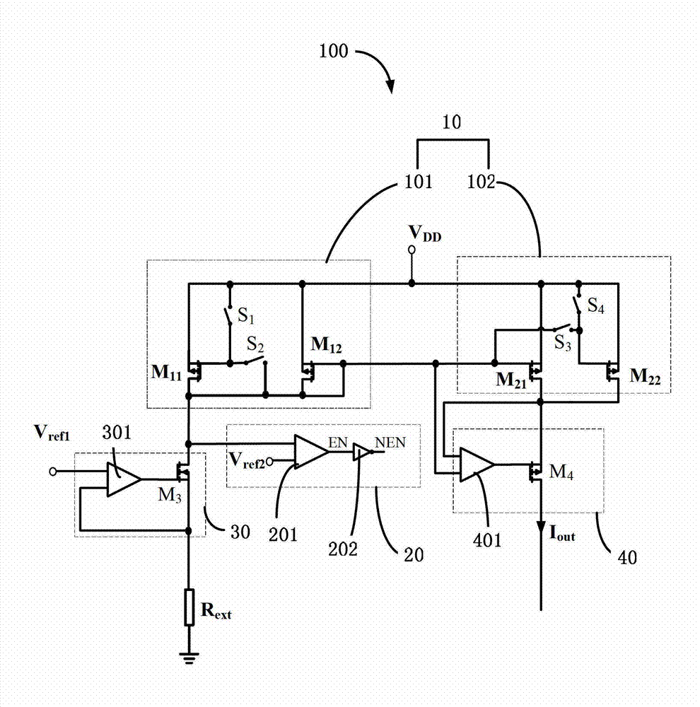 Current reference circuit