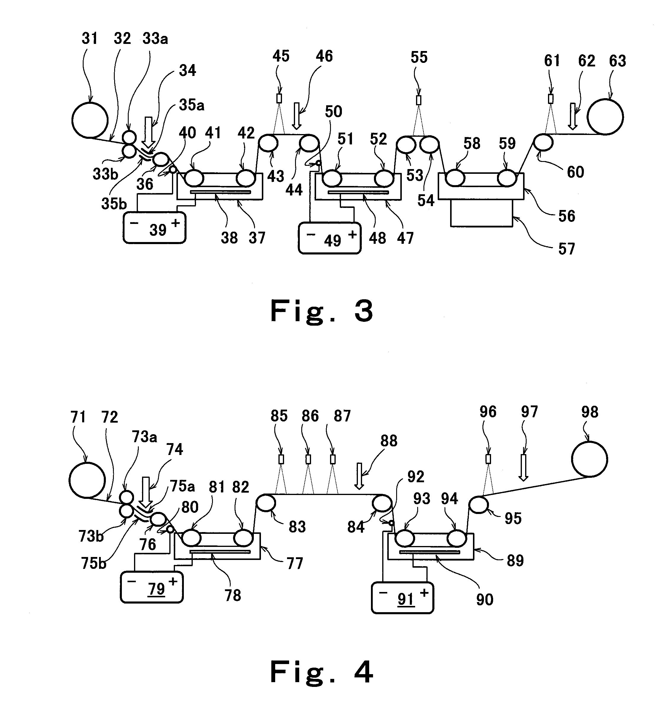 Fiber electrode and fiber battery, method of fabricating the same, and fiber electrode and fiber battery fabrication apparatus