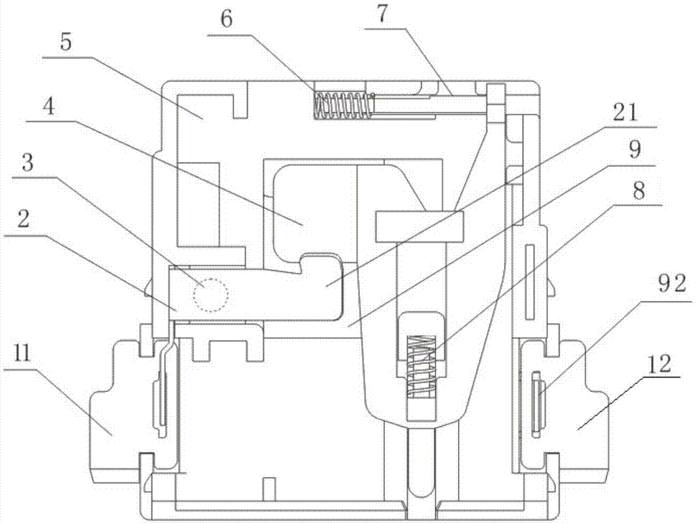 Thermal separation mechanism and surge protection device