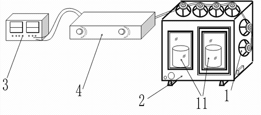 Infrasonic wave loading wine aging method and apparatus for implementing the method