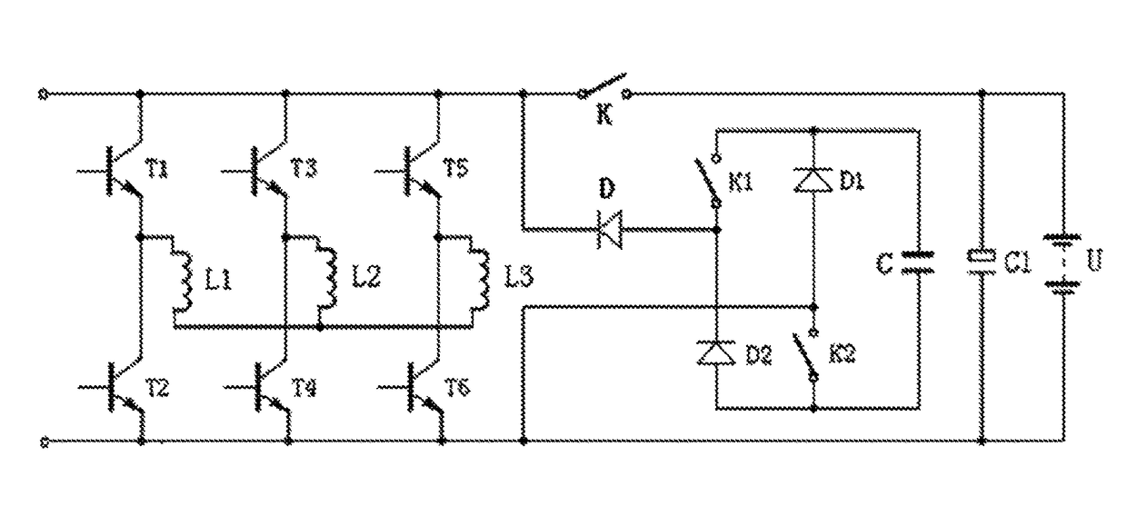 Flyback control mode-based controller and motor-controlling method thereof