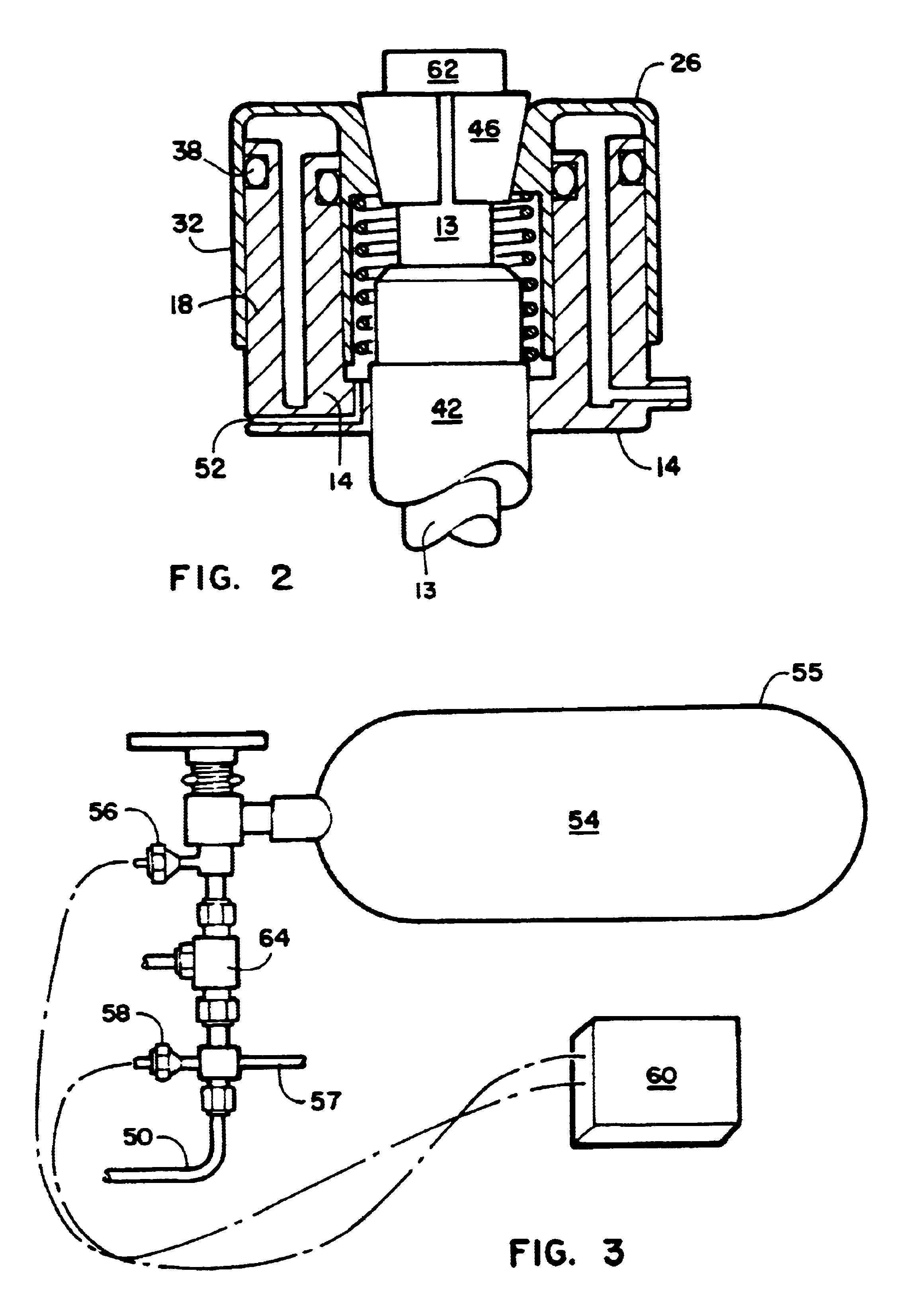 Pneumatic valve return spring