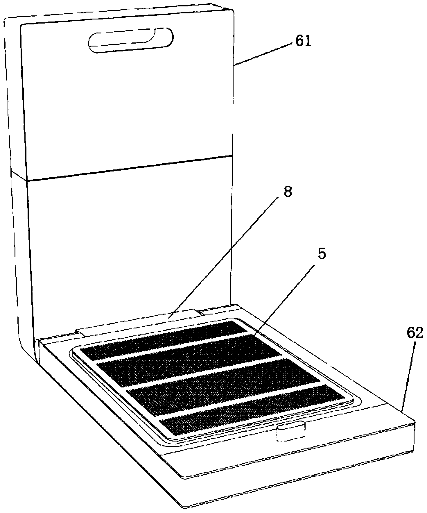 Electric steaming device