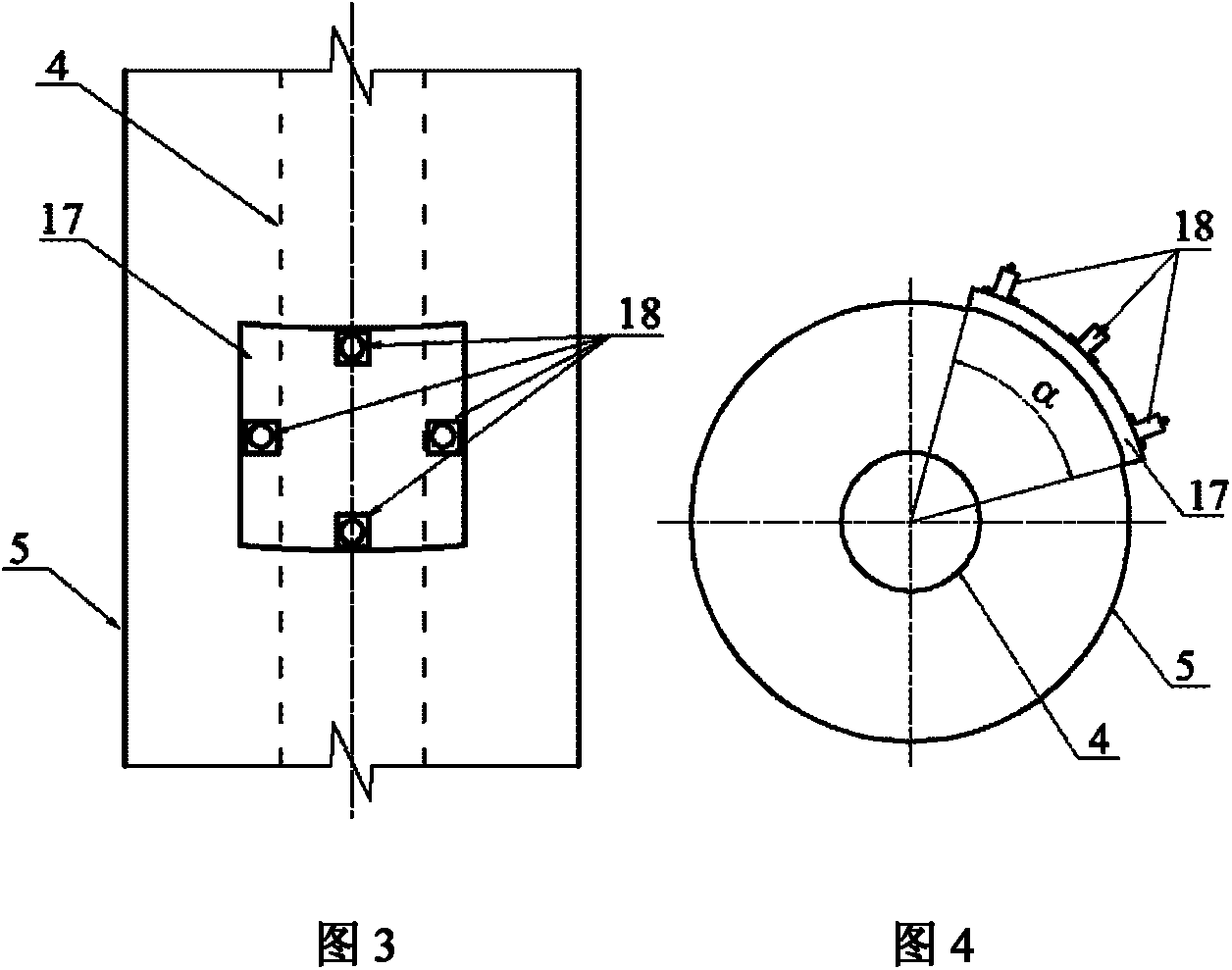 Experimental method for simulating dynamic mechanics characteristic of underground drilling rig of air well drilling