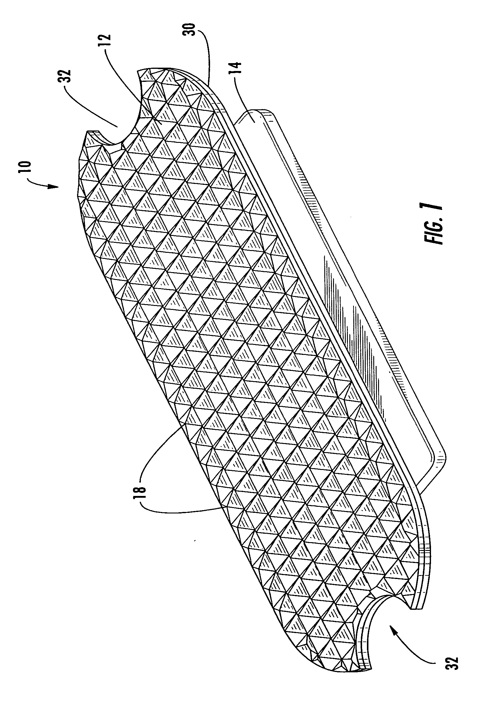 Traction stirrup insert