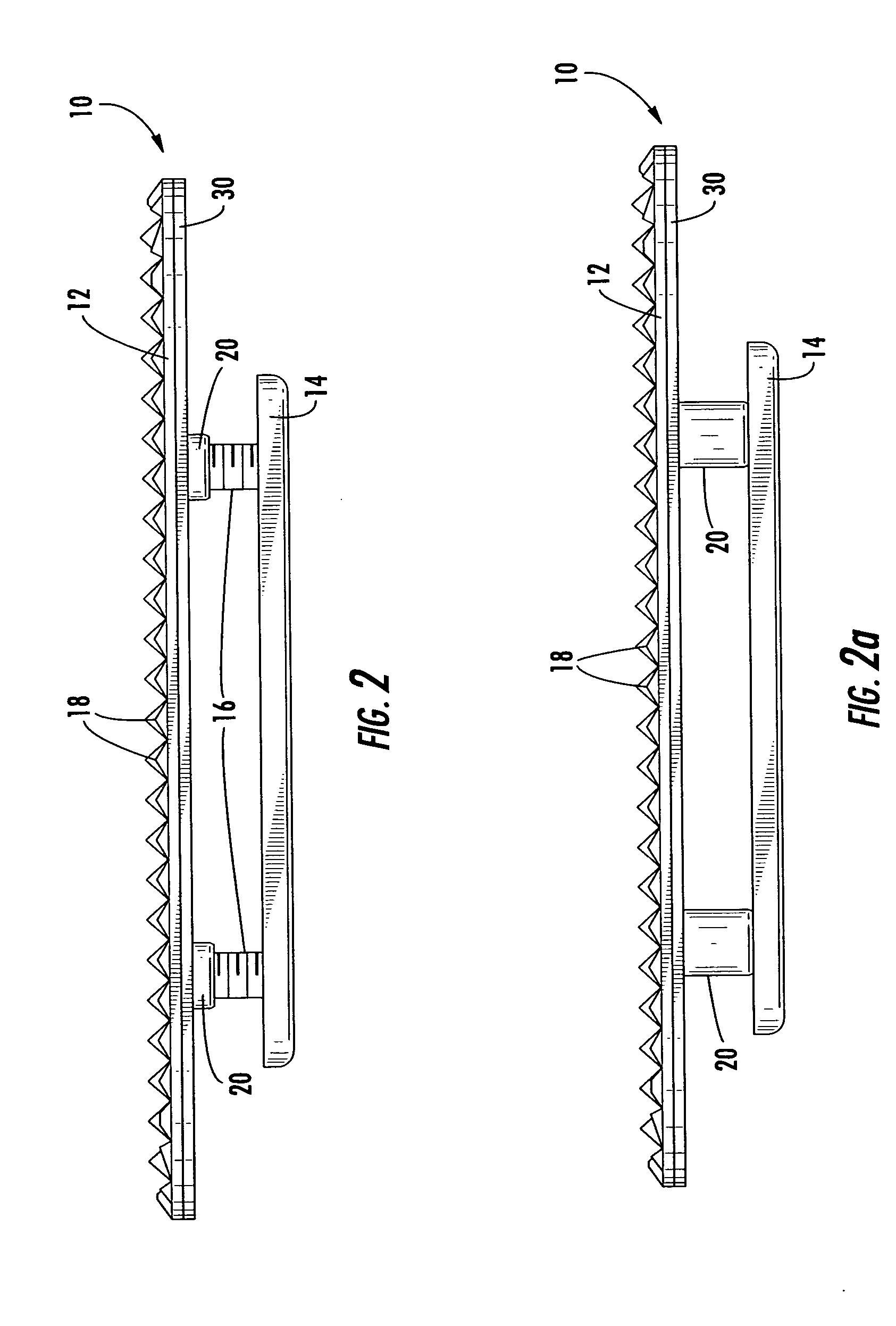 Traction stirrup insert