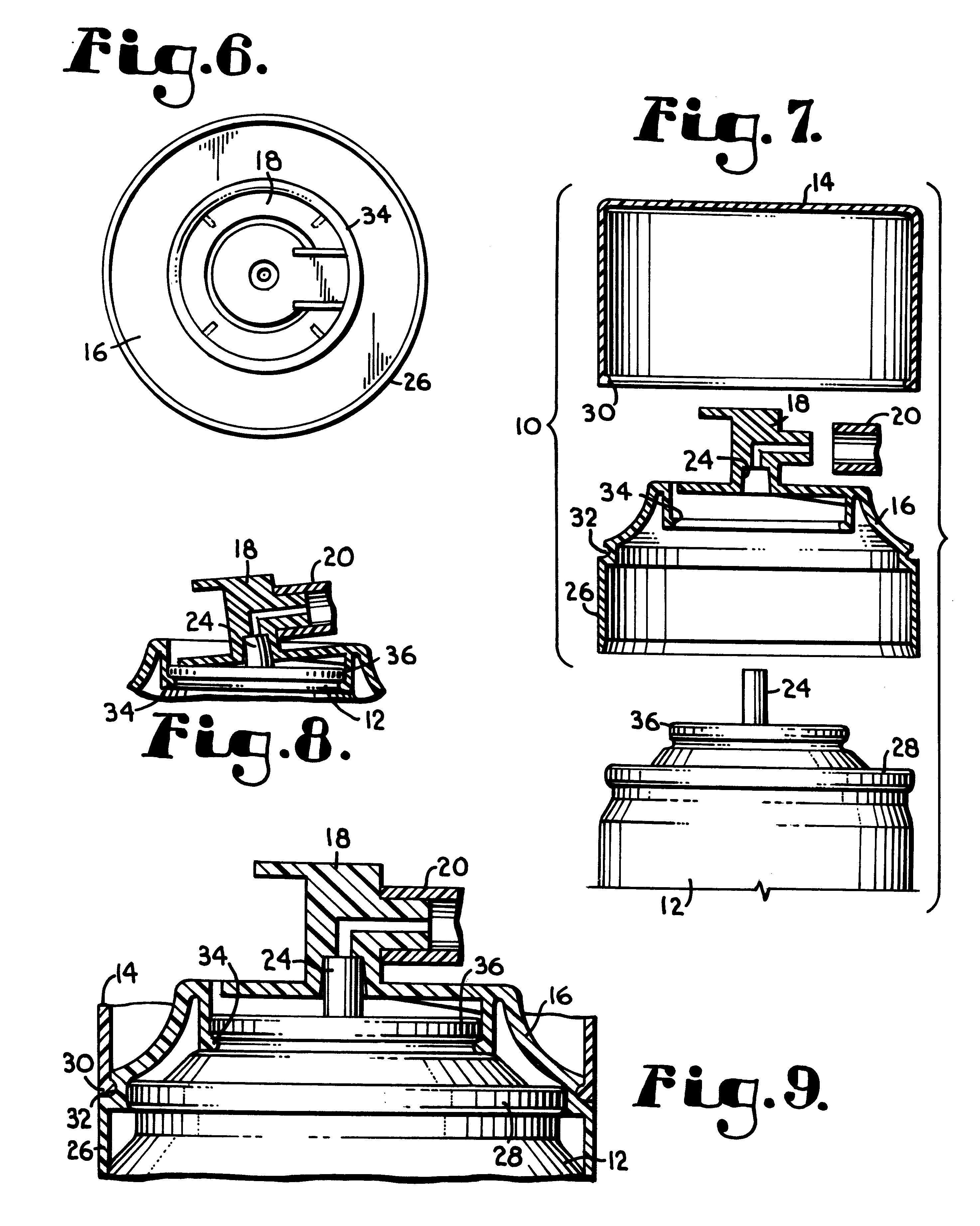 Self-contained hose assembly for a pressurized canister