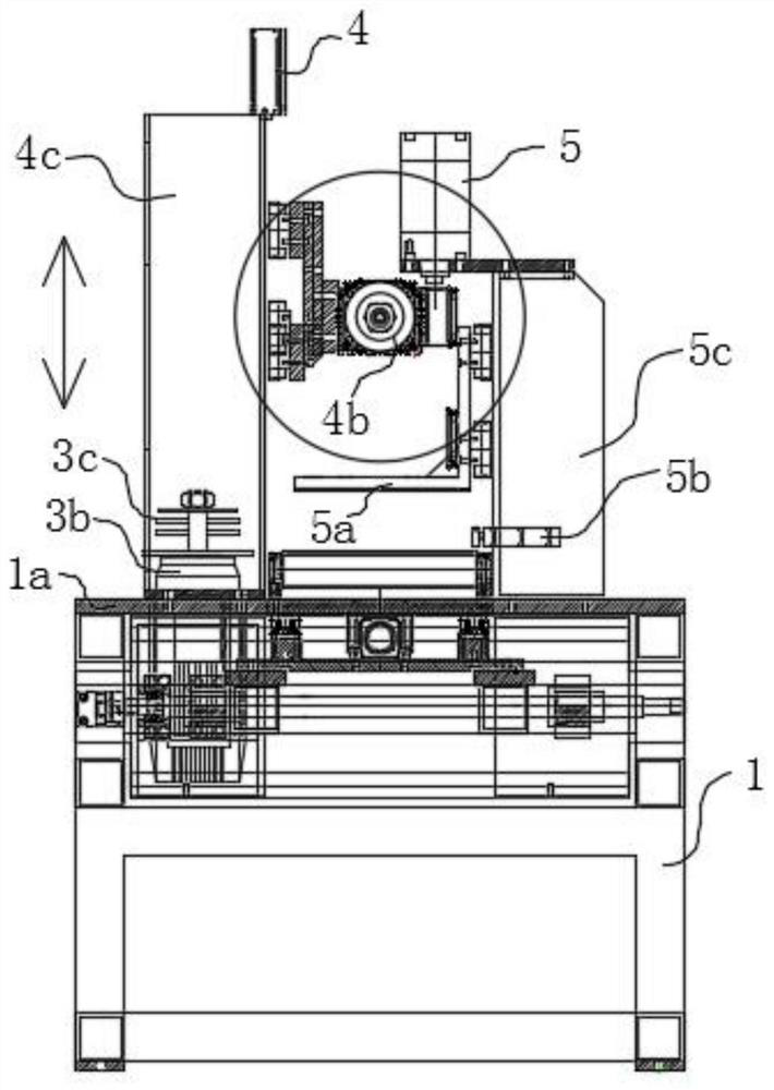 Saw cutting end milling machine