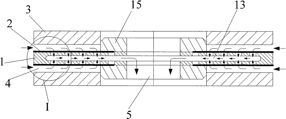 Filter element for filtering high-viscosity fluid