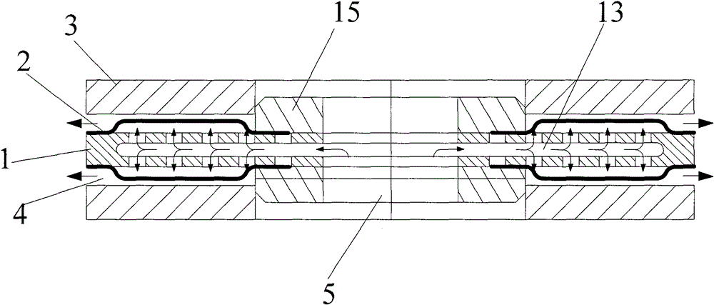 Filter element for filtering high-viscosity fluid