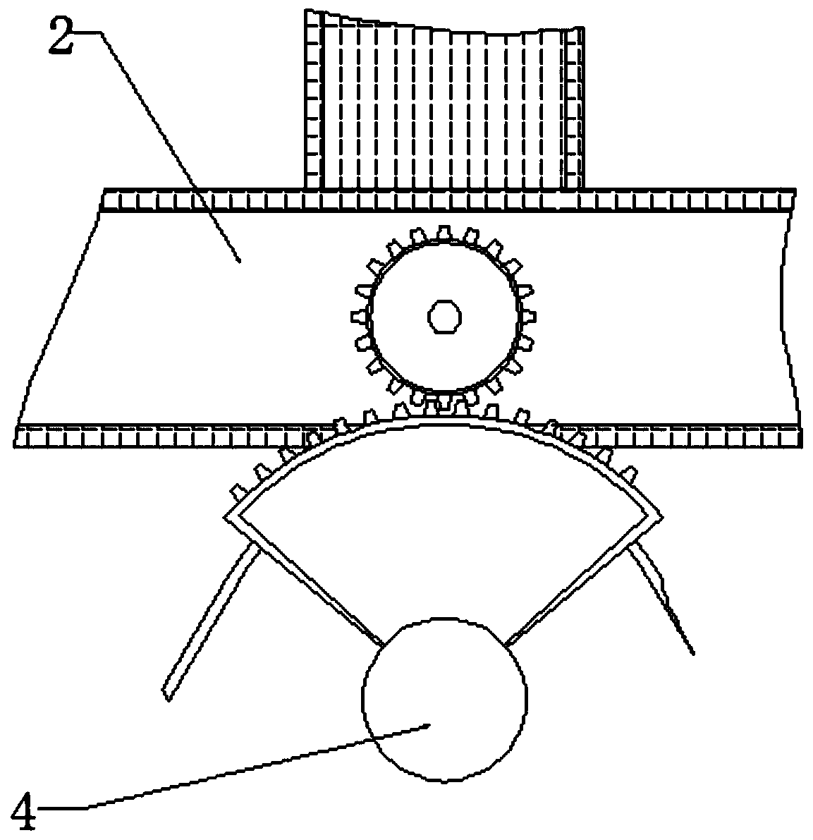 Quantitative filling and high-temperature rapid and comprehensive cleaning device