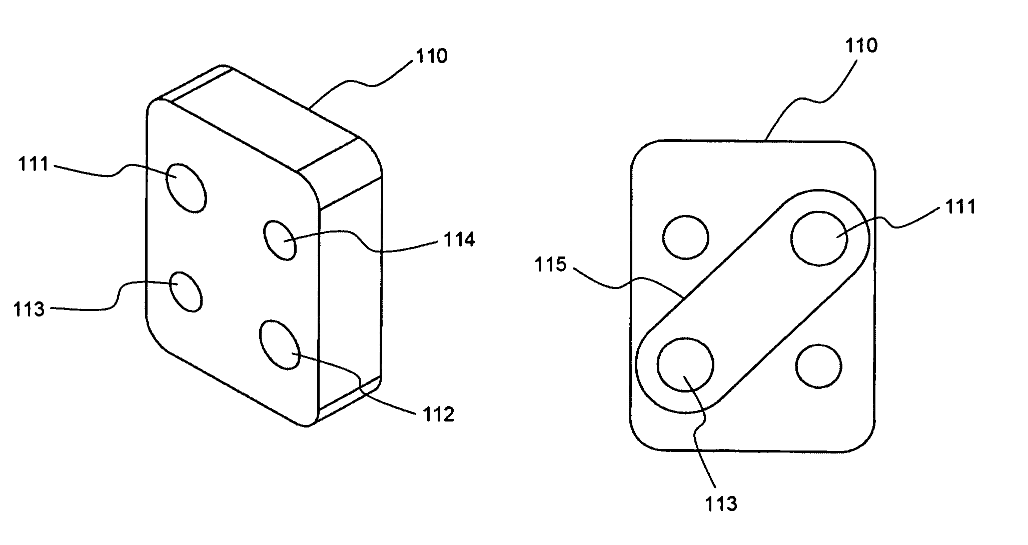 Mechanically and electrically connecting member