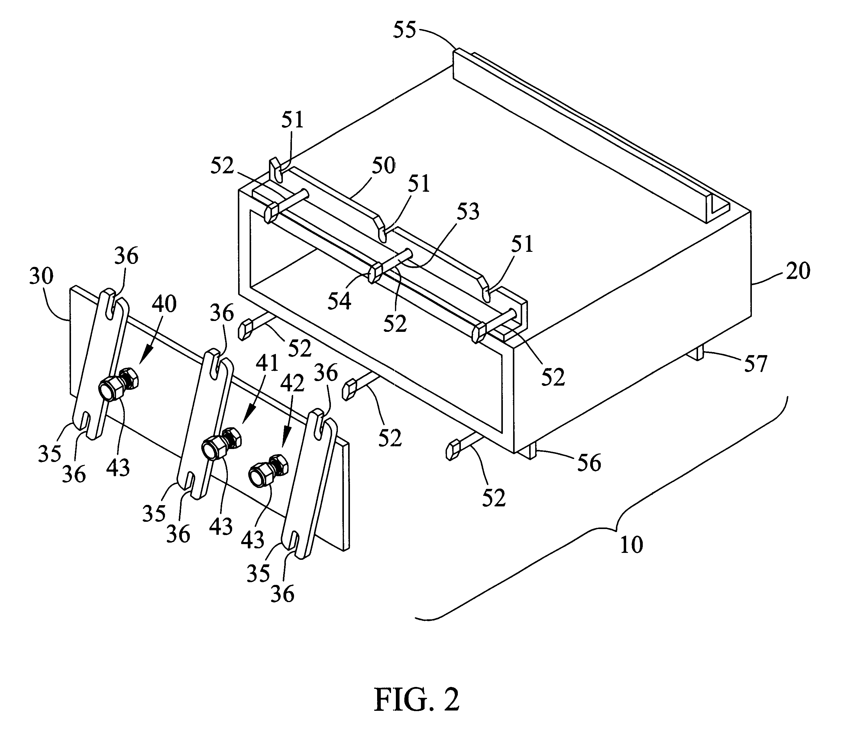 Culturing cells in a chamber in a stack of chambers