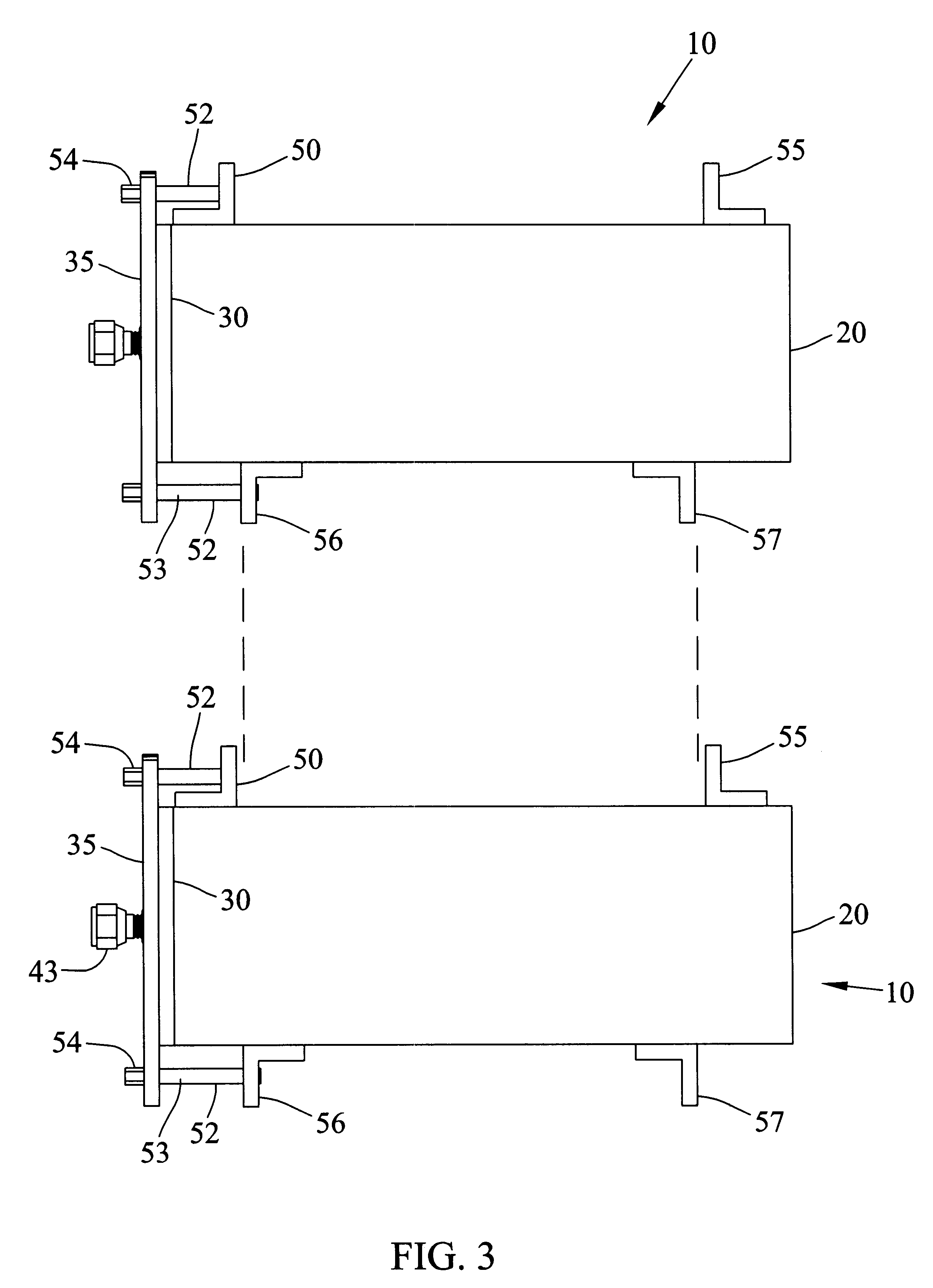 Culturing cells in a chamber in a stack of chambers