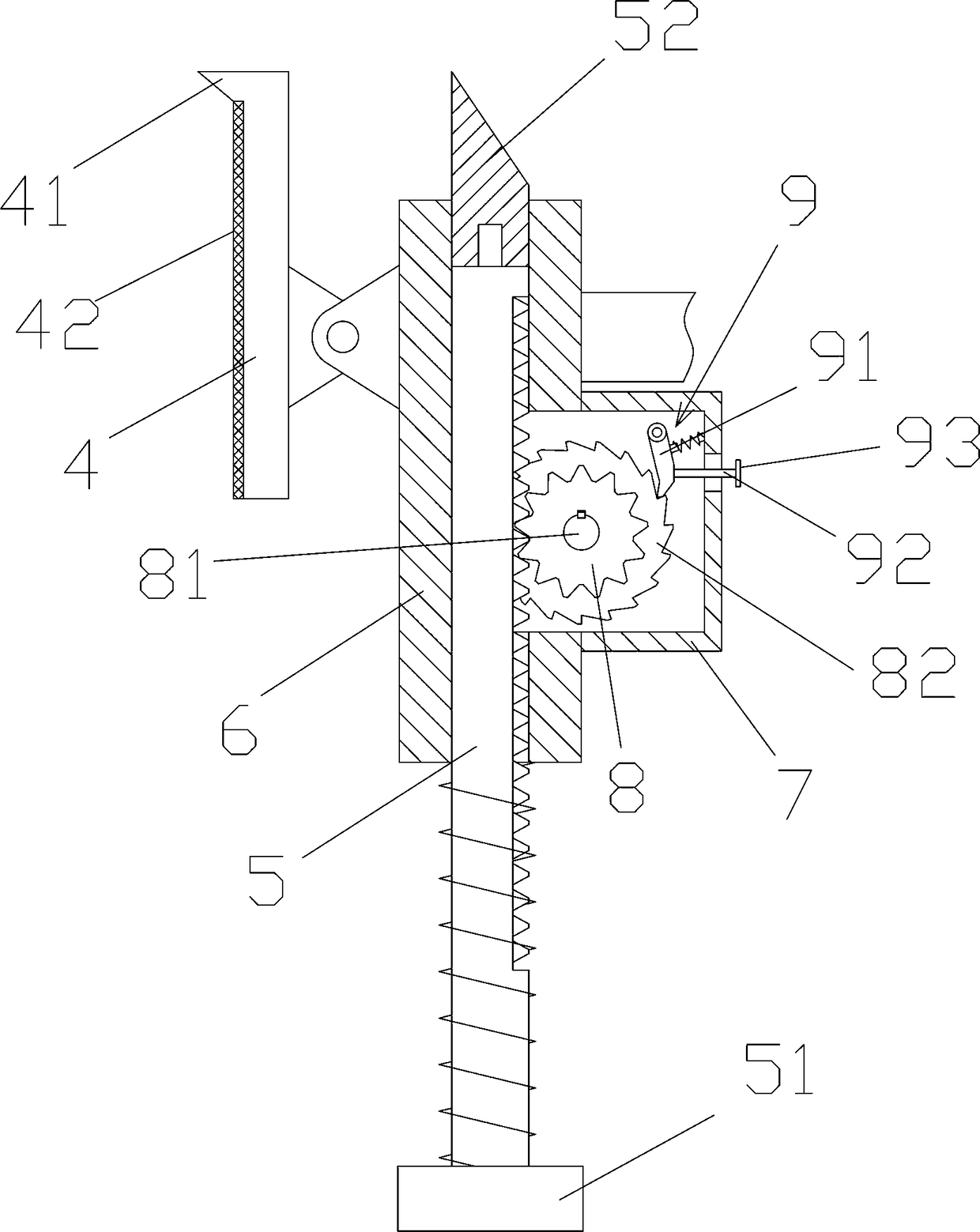 Door breaking device