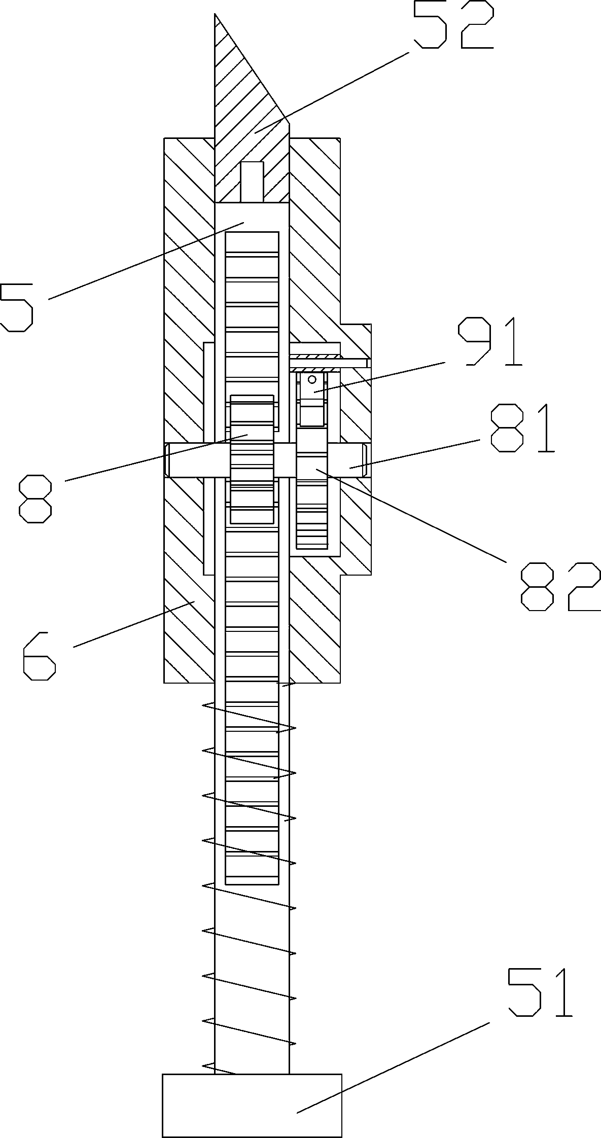 Door breaking device