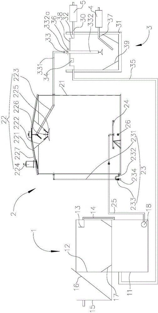 Multiunit sewage treatment system and method