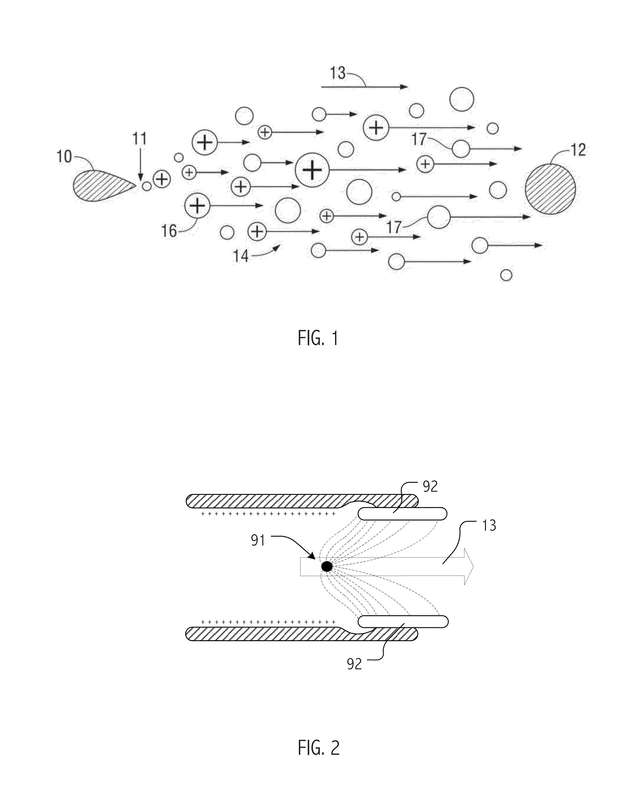 Electrohydrodynamic (EHD) air mover configuration with flow path expansion and/or spreading for improved ozone catalysis