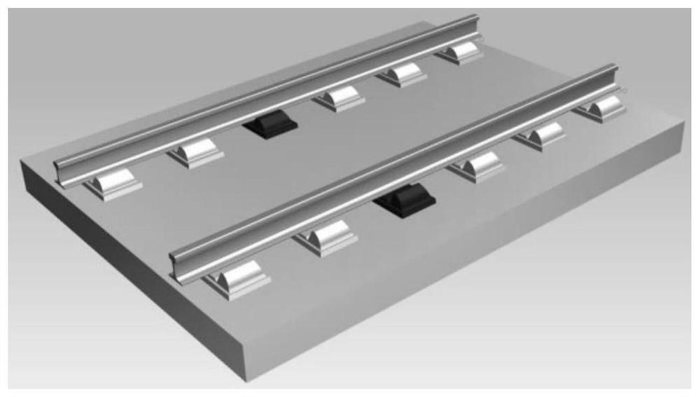 Ballastless track damaged sleeper replacement method