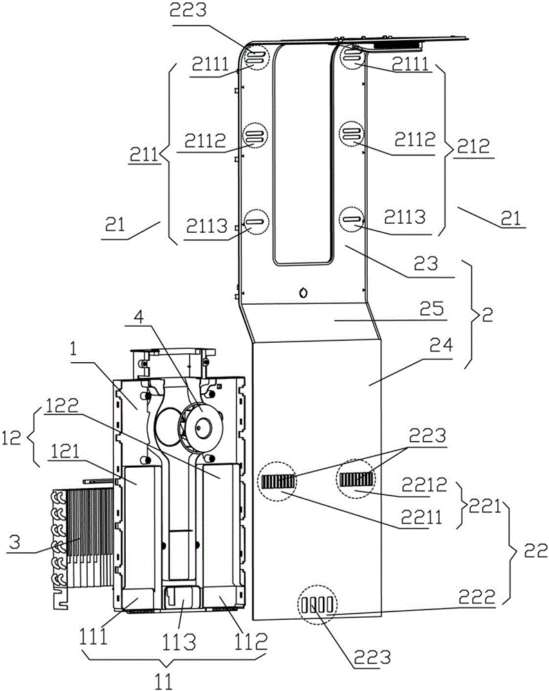 Refrigerator air return system and method