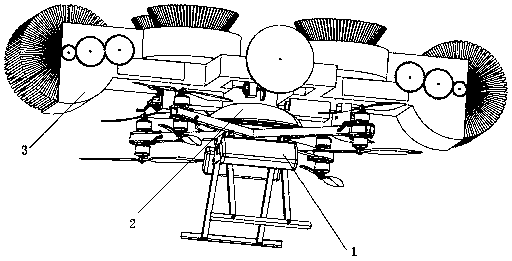 Flyable cleaning robot