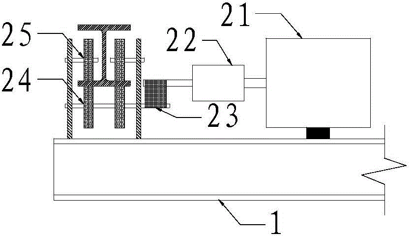 Bridge comprehensive detection device