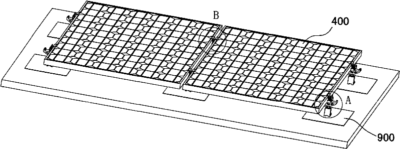 Roof photovoltaic power generation system