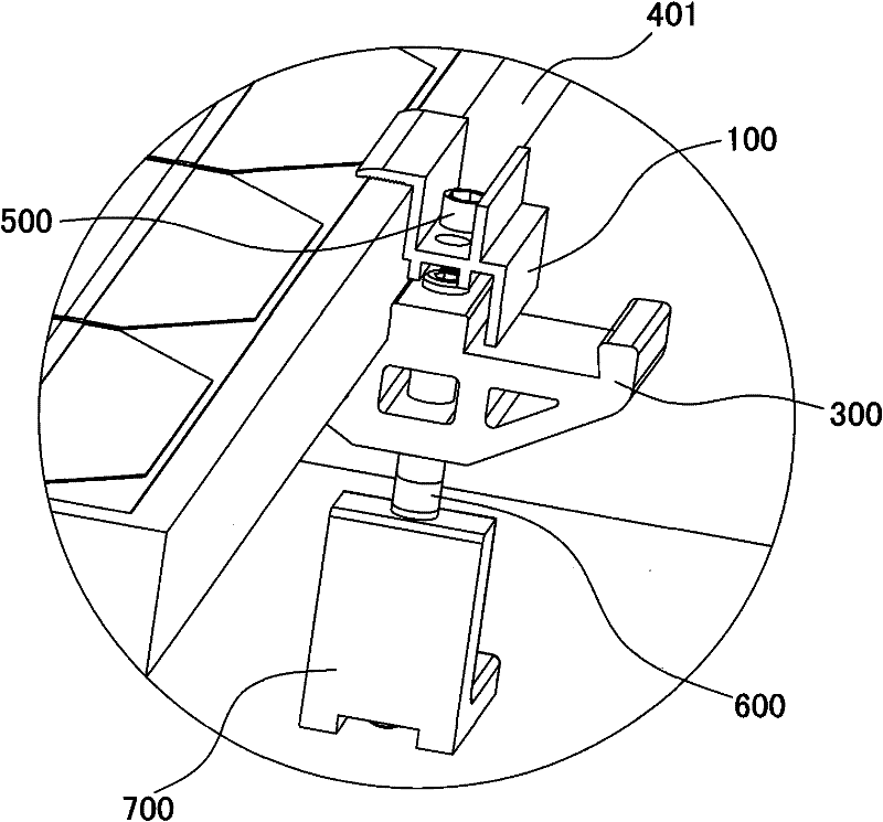 Roof photovoltaic power generation system