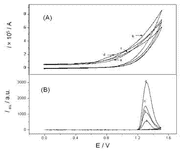 Water-soluble cyclized metal iridium complex with sugary ligand and application of complex