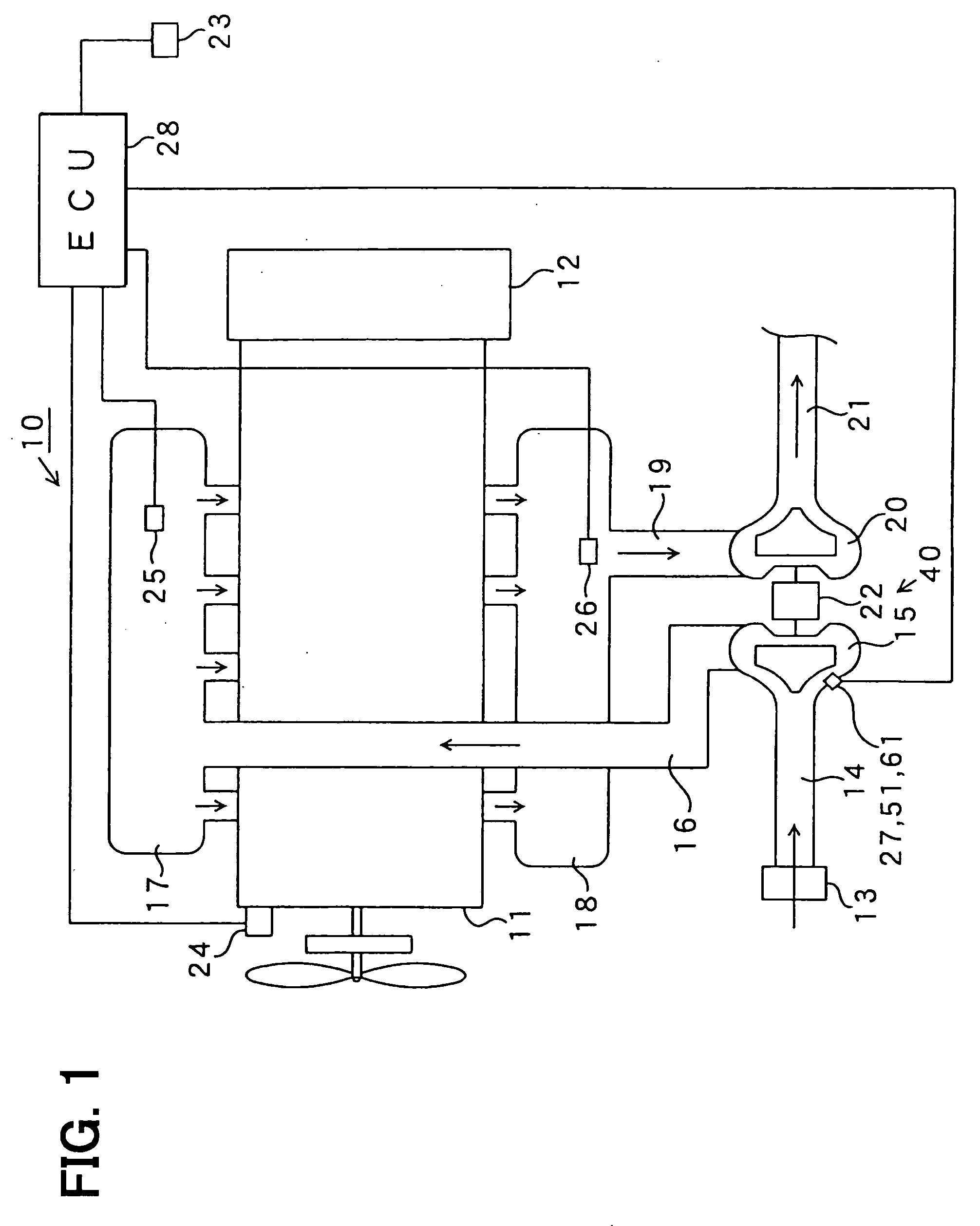 Rotational speed and position detector for supercharger compressor