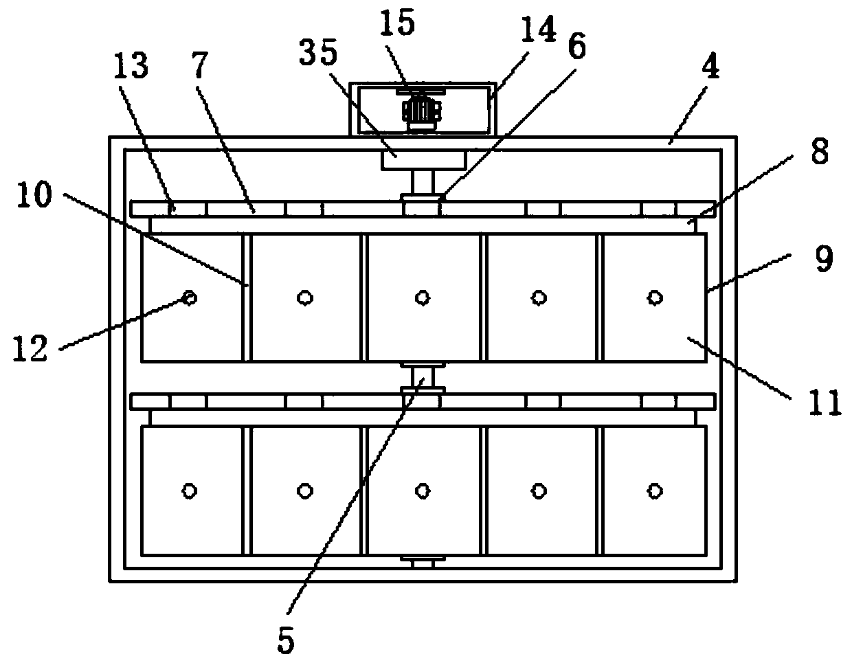 Medicine storage cabinet with dust removal function and for animal husbandry and veterinary medicine