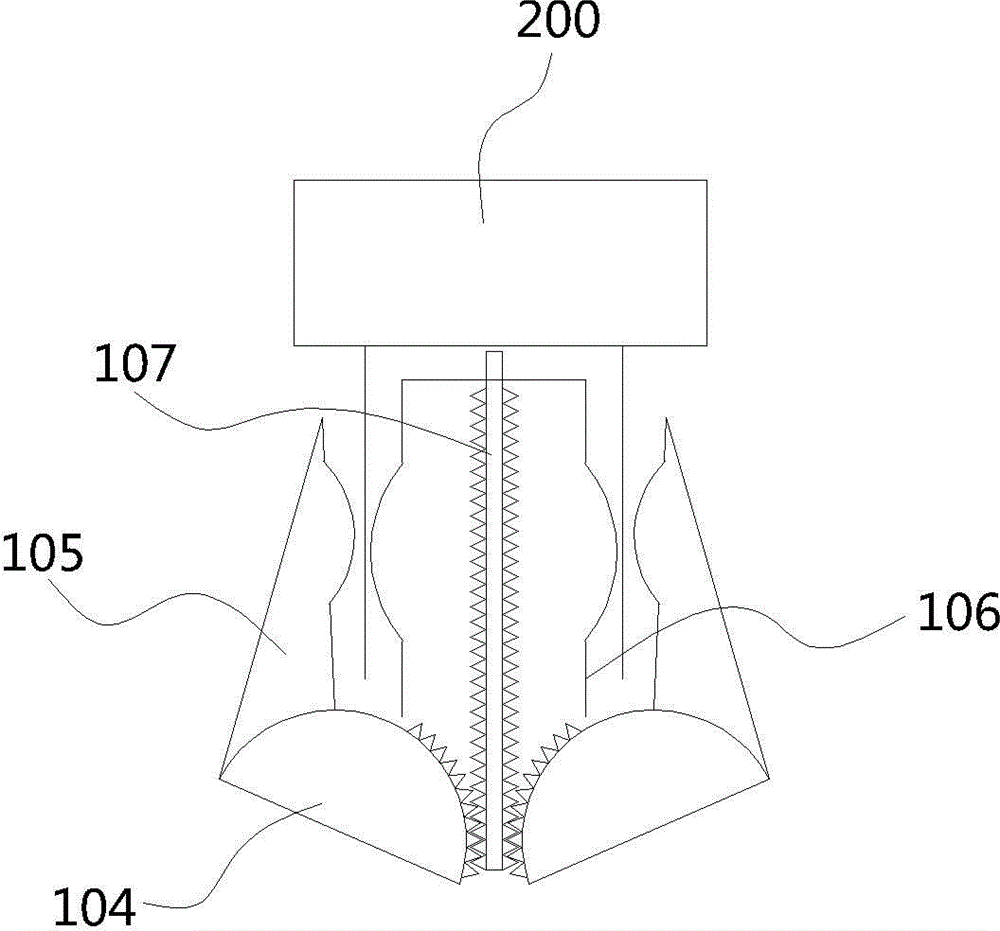 Cassette clamping socket