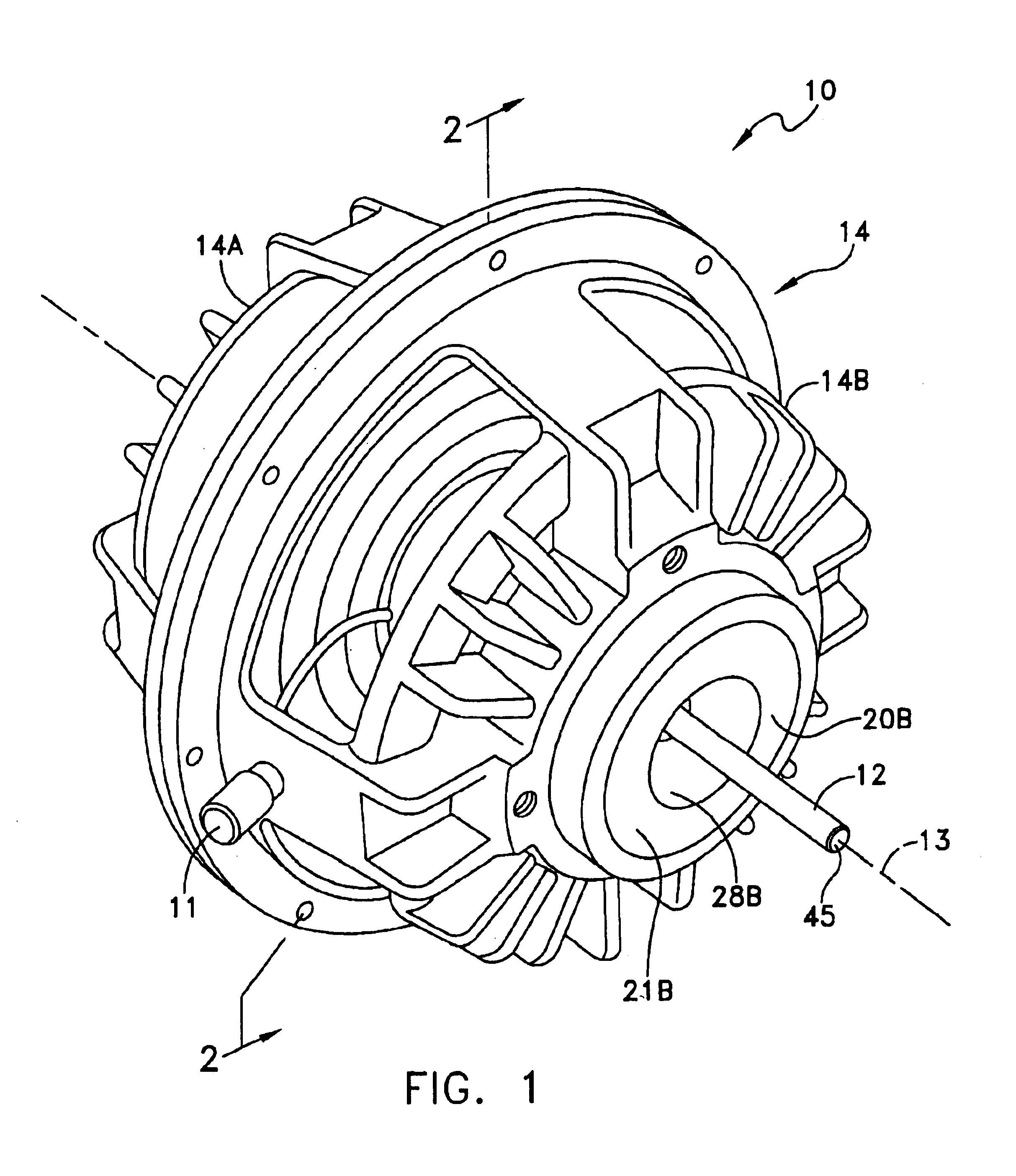 Repairable electromagnetic linear motor for loudspeakers and the like